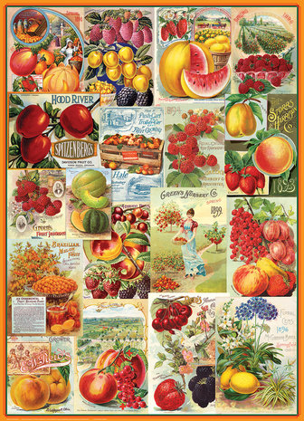 Fruits Seed Catalogue Collection - Puzzel (1000)