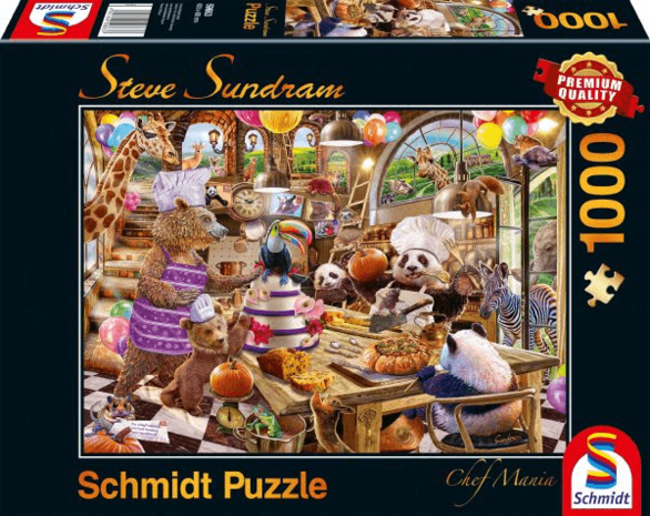 Chef Mania (Steve Sundram) - Puzzel (1000)