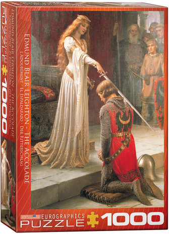 The Accolade, Edmund Blair Leighton - Puzzel (1000)