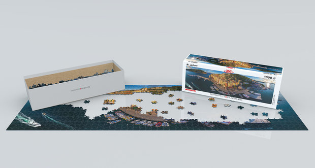 Porto Venere, Italy - Panorama Puzzel (1000)