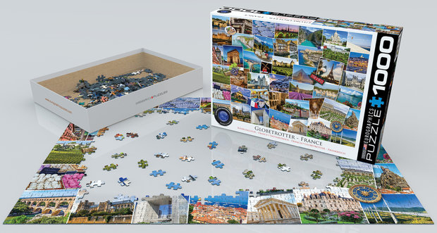 Globetrotter, France - Puzzel (1000)