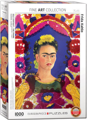 Self Portret: The Frame, Frida Kahlo - Puzzel (1000)