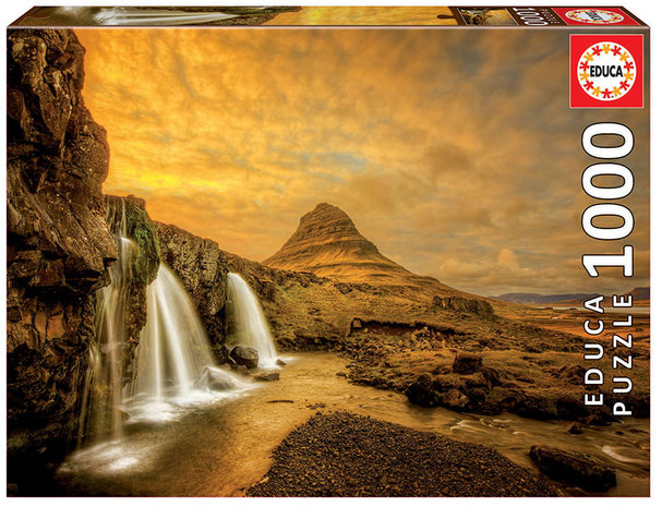 Kirkjufellsfoss Waterfall, Iceland - Puzzel (1000)