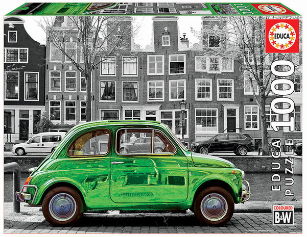 Car in Amsterdam - Puzzel (1000)