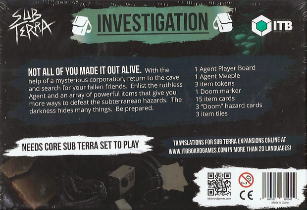 Sub Terra: Investigation