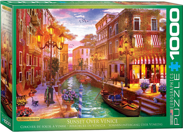 Sunset over Venice - Puzzel (1000)