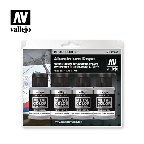 Metal Color Set: Aluminium Dope (Vallejo)