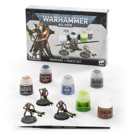 Warhammer 40,000 - Necrons: Warriors + Paint Set