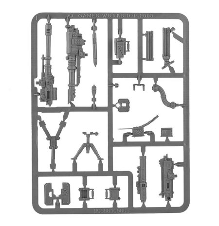 Warhammer 40,000 - Cadian Heavy Weapon Squad