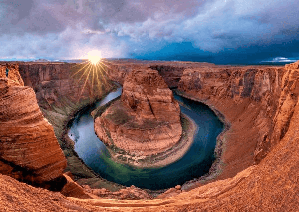 Glen Canyon, Horseshoe Bend, Colorado River - Puzzel (1000)