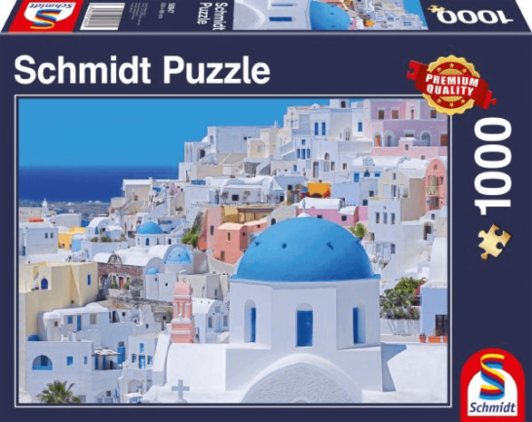 Santorini, Cycladen - Puzzel (1000)