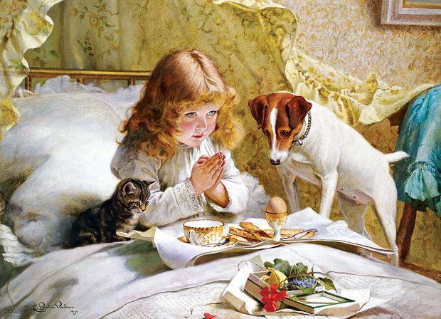 Suspense, Charles Burton Barber - Puzzel (1000)