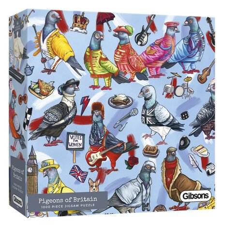 Pigeons of Britain - Puzzel (1000)