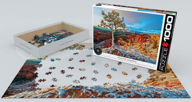 Winter Sunrise - Puzzel (1000)