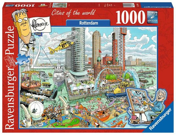 Fleroux: Rotterdam, Cities of the World - Puzzel (1000)