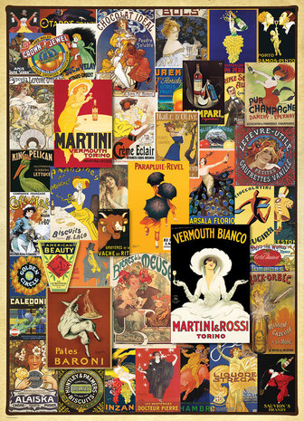 Vintage Posters - Puzzel (1000)