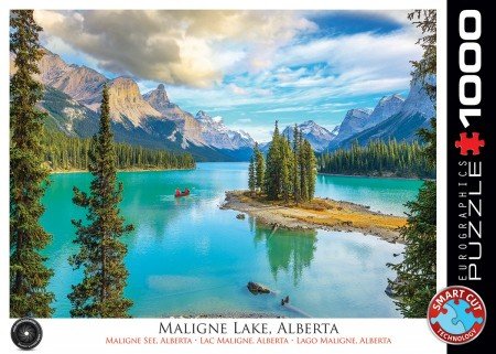 Maligne Lake, Alberta - Puzzel (1000)