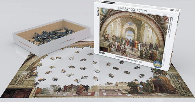 The School of Athens, Raphael - Puzzel (1000)