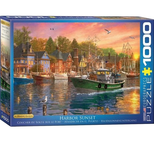 Harbor Sunset - Puzzel (1000)