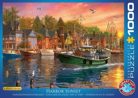 Harbor Sunset - Puzzel (1000)