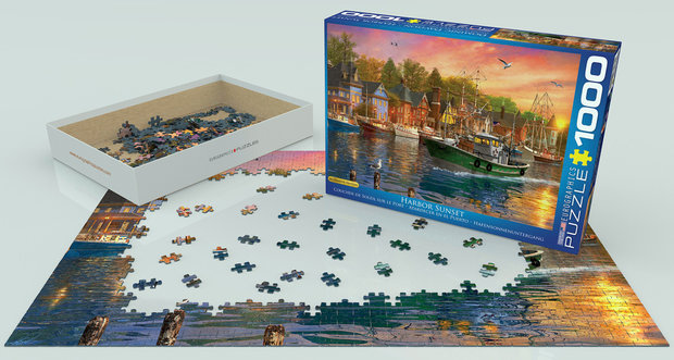 Harbor Sunset - Puzzel (1000)