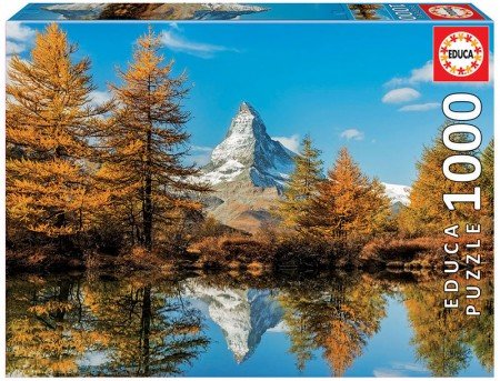 Matterhorn Mountain in Autumn - Puzzel (1000)