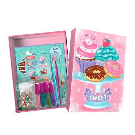 Box Candiy: Totally Sweet Treats (Glitter Art Set)