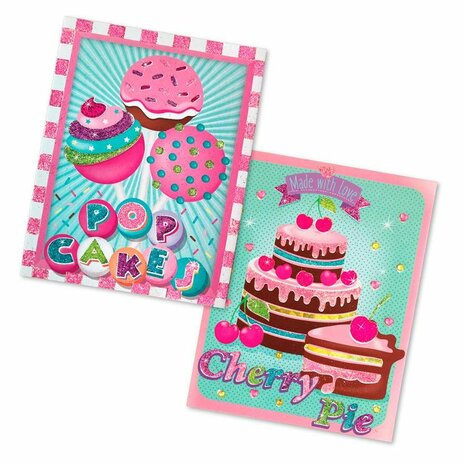 Box Candiy: Totally Sweet Treats (Glitter Art Set)