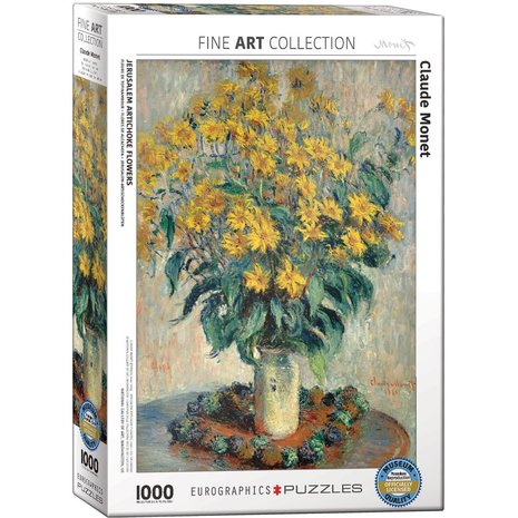 Jerusalem Artichoke Flowers, Claude Monet - Puzzel (1000)