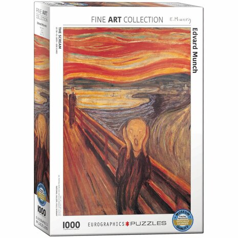 The Scream, Munch - Puzzel (1000)