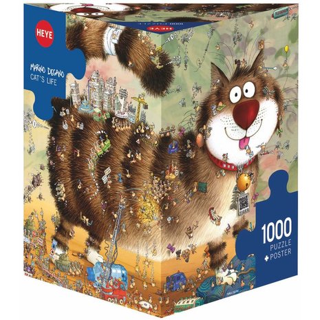 Cat's Life - Puzzel (1000)