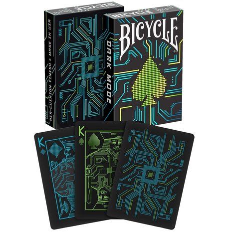 Playing Cards: Dark Mode (Bicycle)