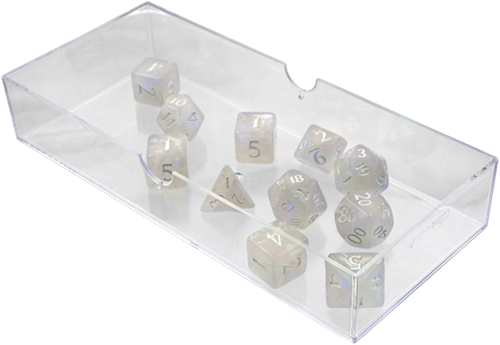 Eclipse 11 Dice Set: Arctic White (voor RPG)