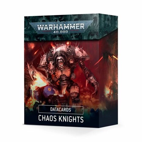 Warhammer 40,000 - Chaos Knights: Datacards