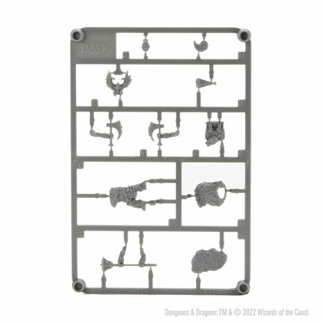 D&D Frameworks: Dwarf Barbarian Female