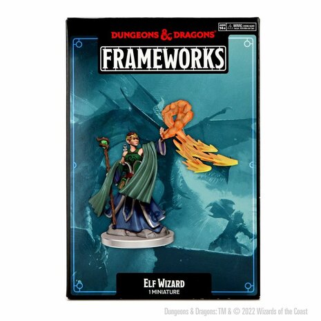 D&D Frameworks: Elf Wizard Female