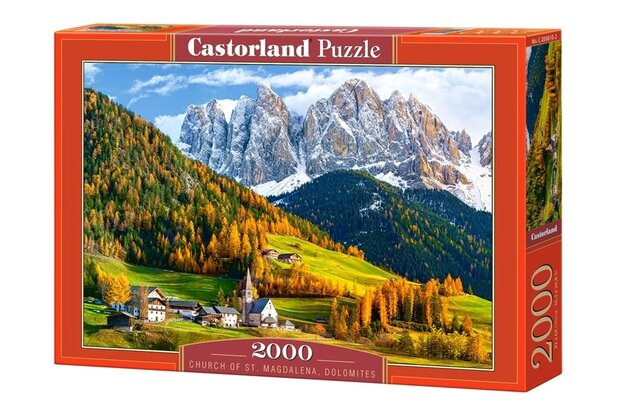 Church of St. Magdalena, Dolomites - Puzzel (2000)