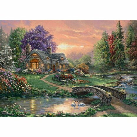 Sweetheart Retreat (Thomas Kinkade) - Puzzel (1000)