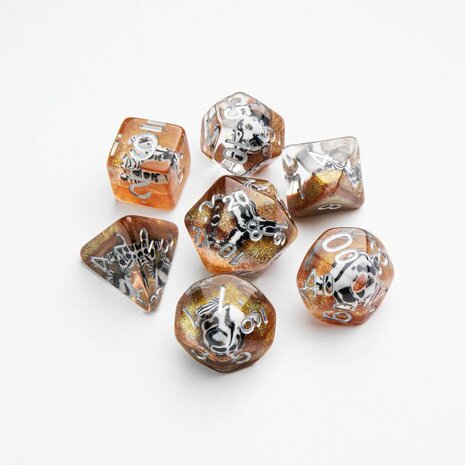 RPG Dice Set: Death Valley (Embraced Series)