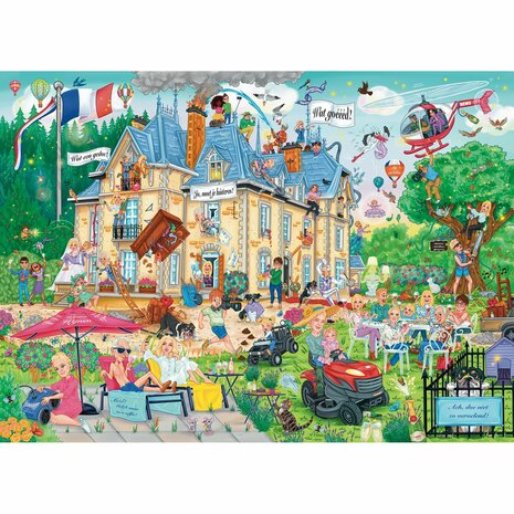 De Meilandjes Puzzel - Château op Stelten (1000)