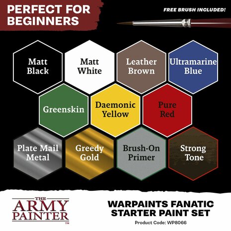 Warpaints Fanatic: Starter Set (The Army Painter)