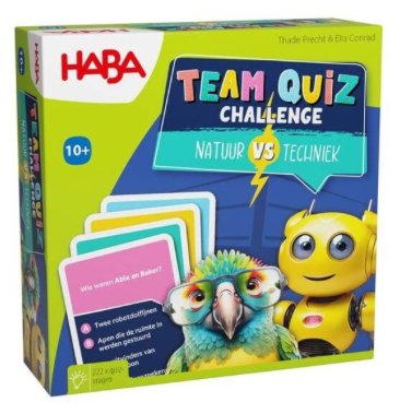 Team Quiz Challenge - Natuur vs Techniek (10+)