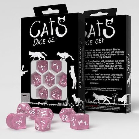 Cats Dice Set: Daisy (7)