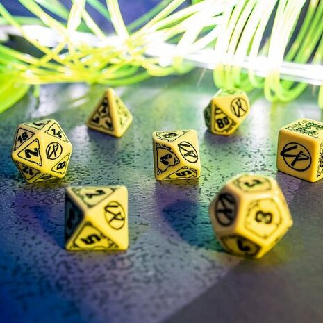 Cyberpunk Danger Zone Dice Set (7)