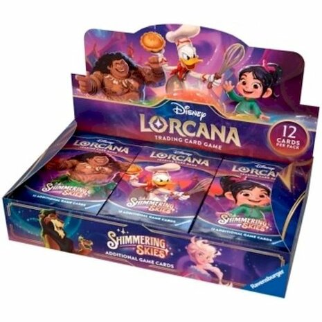 Disney Lorcana TCG - Shimmering Skies Boosterbox