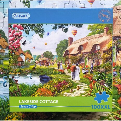 Lakeside Cottage - Puzzel (100XXL)