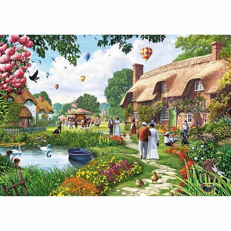 Lakeside Cottage - Puzzel (100XXL)