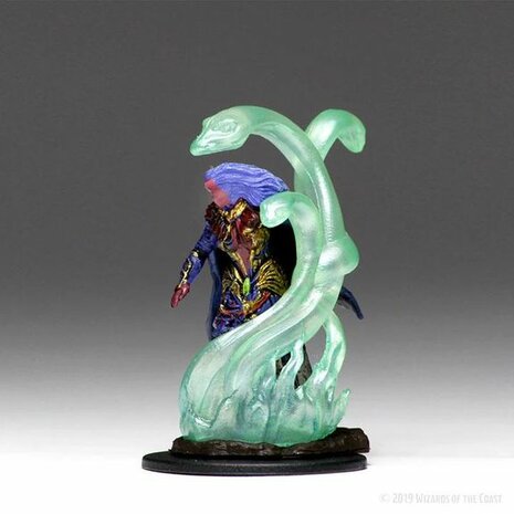 D&D Icons of the Realms: Tiefling Sorcerer Female (Premium Pre-Painted Miniature)