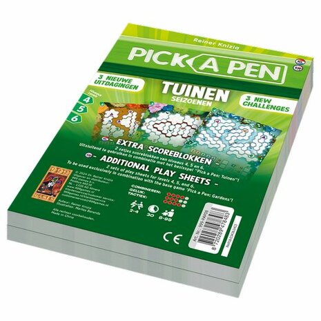 Pick-a-Pen: Tuinen - Seizoenen Level 4, 5 en 6