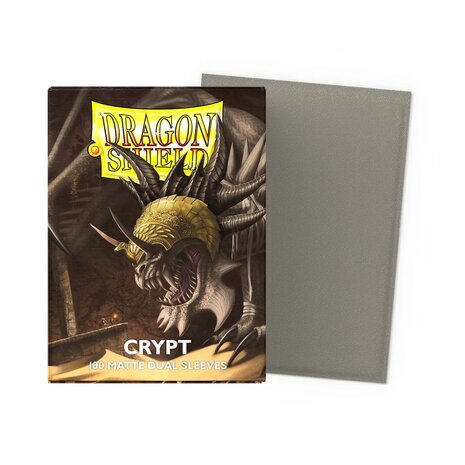 Dragon Shield Dual Matte Sleeves: Standard Crypt (63x88mm) - 100x